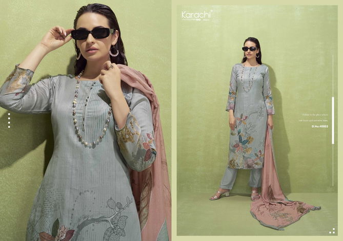 Zara By Kesar Jam Silk Digital Printed Dress Material Wholesale Shop In Surat
